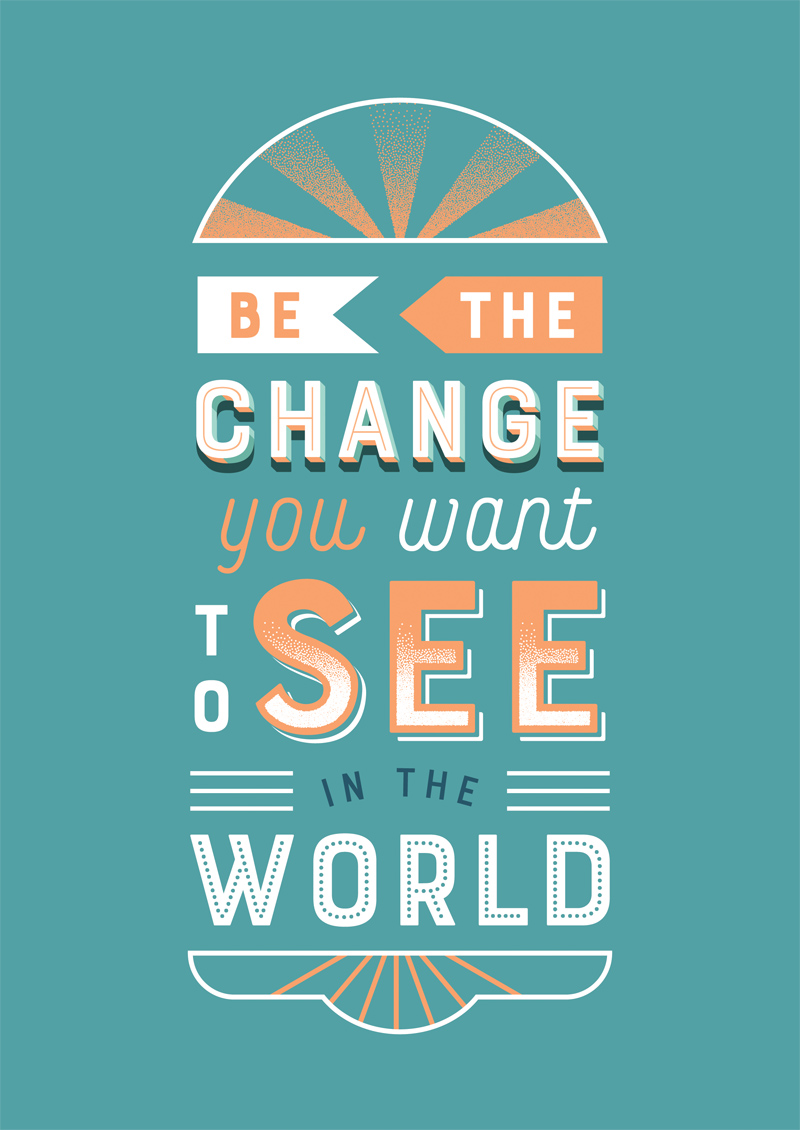 Small businesses need to be the change they would like to see in the world